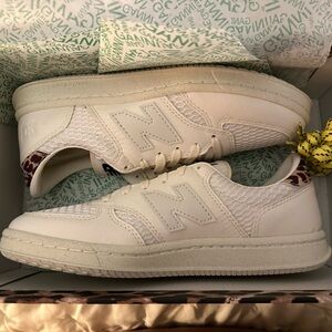 BRAND NEW! GANNI x New Balance T500 Sneakers in Egret